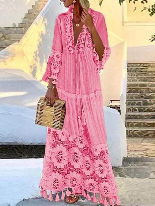 Mattie - Super Stylish Tunic Lace Dress for Women