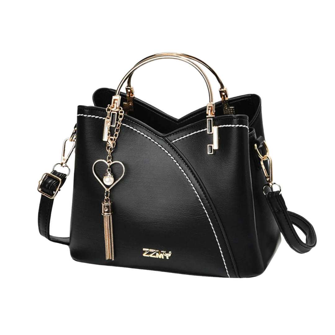 Luxetote – Vintage Patchwork PU Leather Handbag for Women