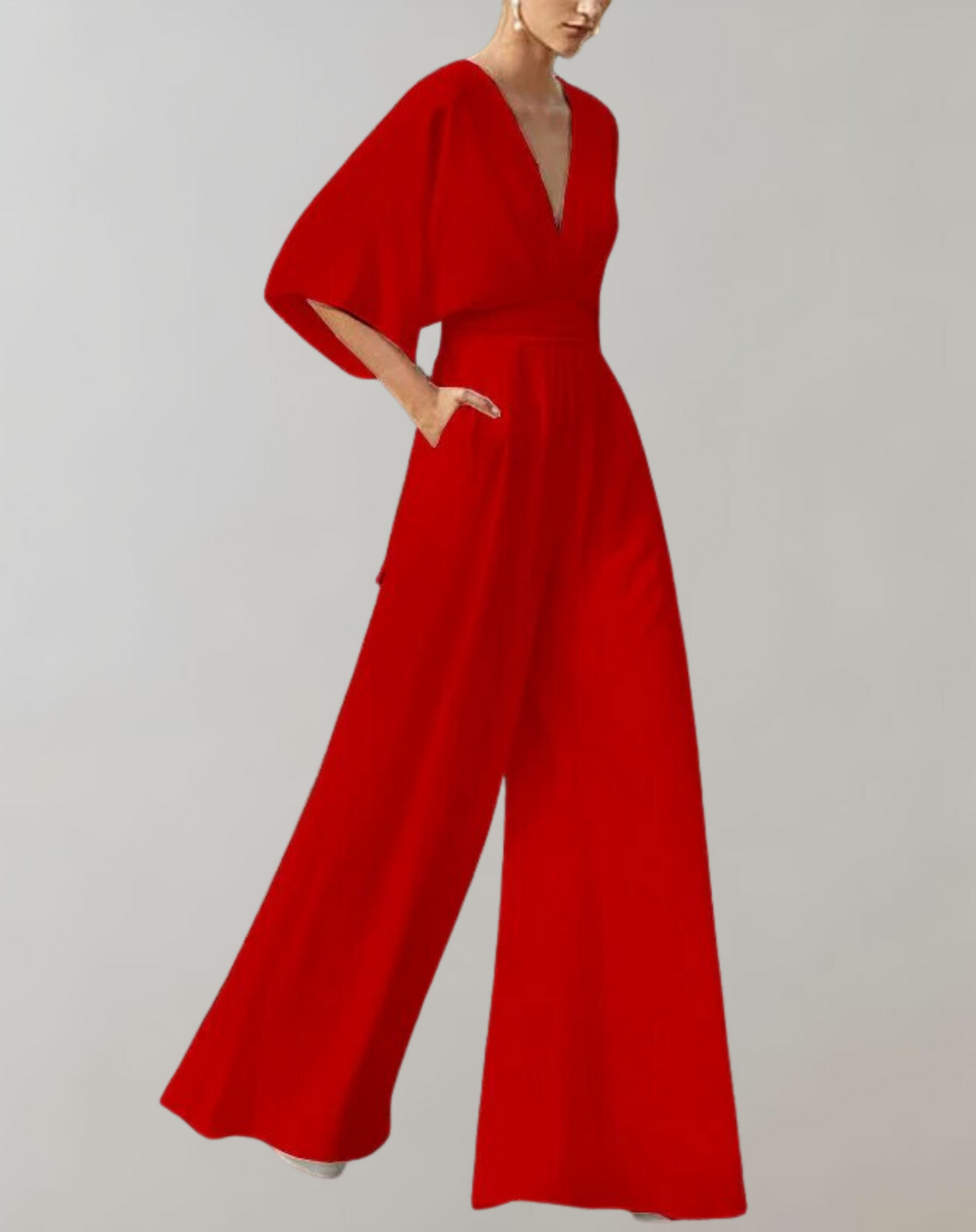 Yoko – Casual jumpsuit with wide-leg pants