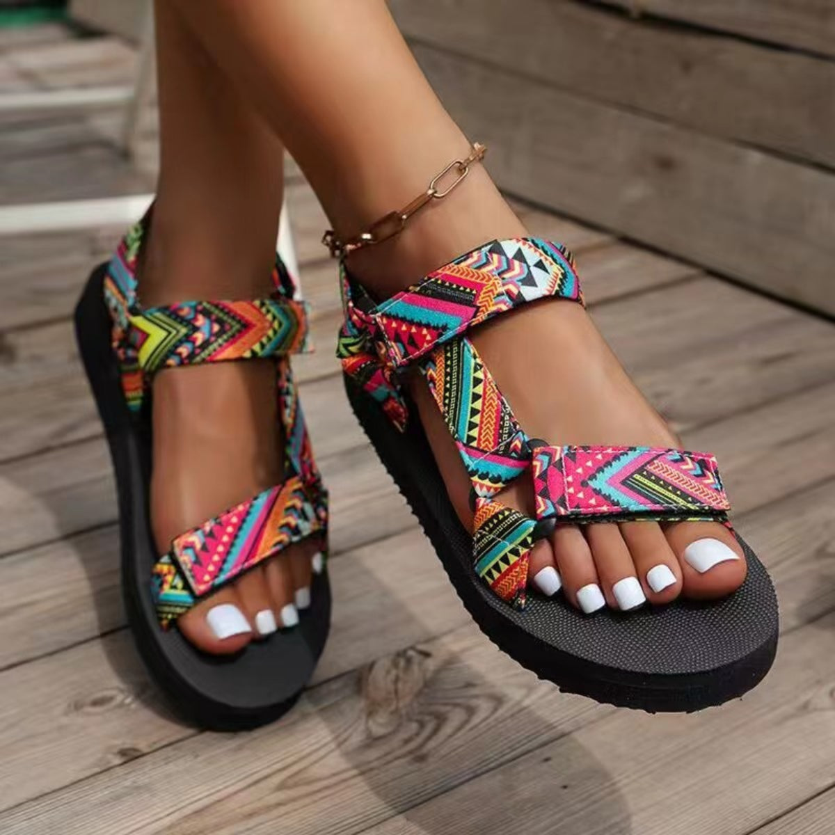 Elsie - Flat Summer Sandals