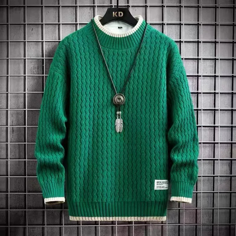 Nolan - Soft knitted sweater for men