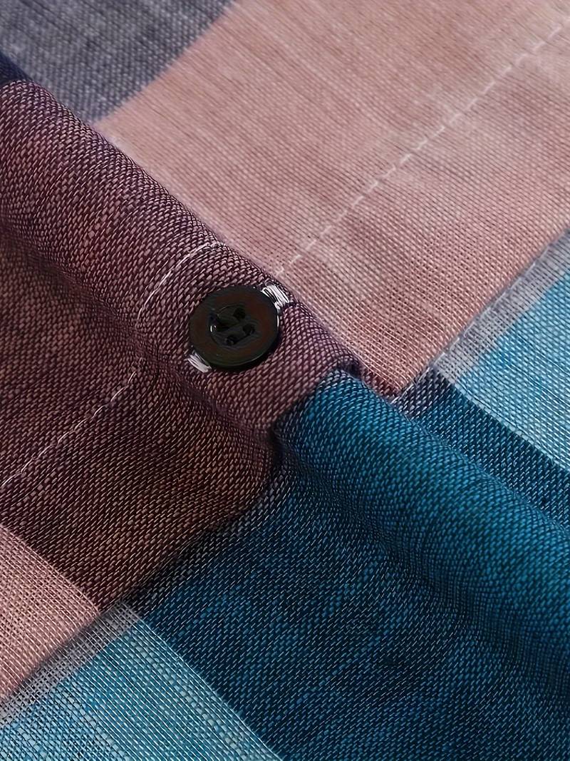 Emma – casual shirt with plaid pattern