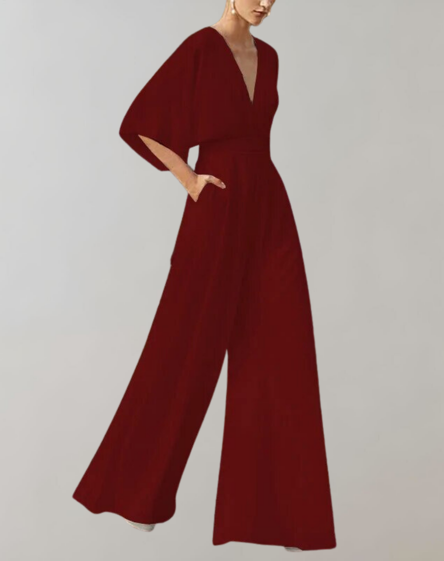 Yoko – Casual jumpsuit with wide-leg pants