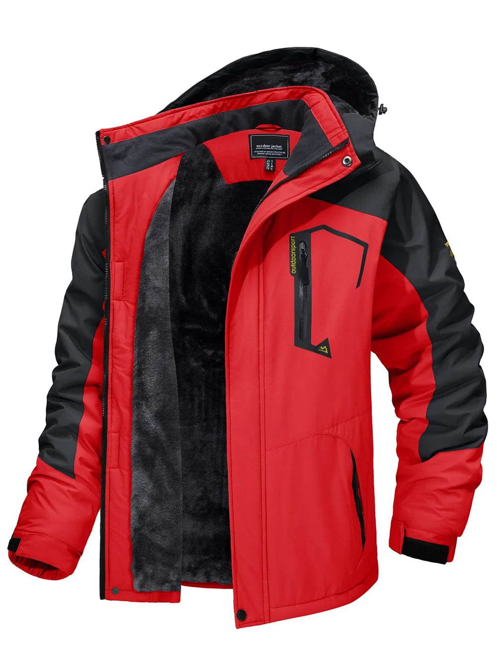 Mats - Fleece Lined Hooded Parka