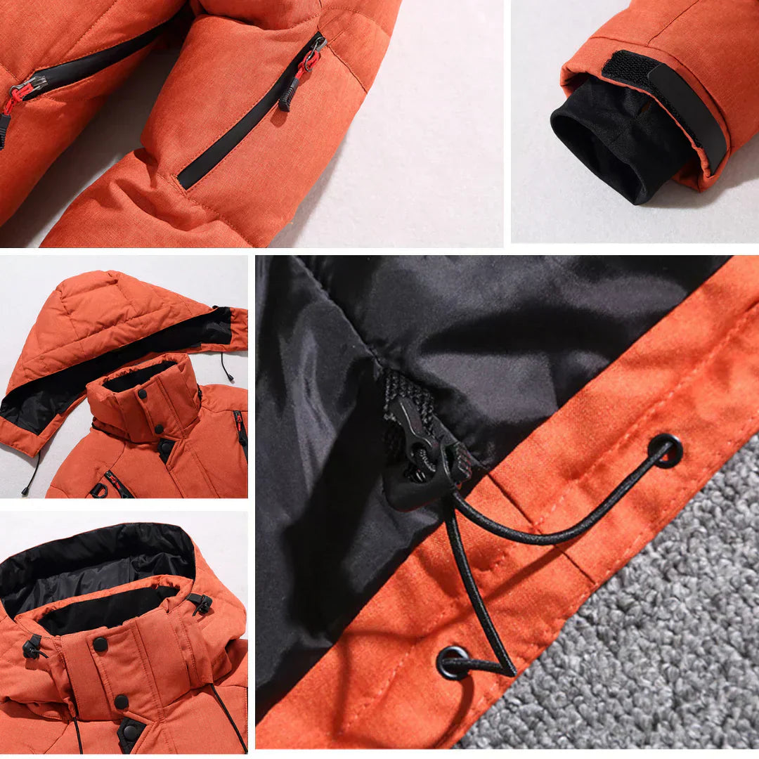 Joost - High-quality winter jacket with detachable hood