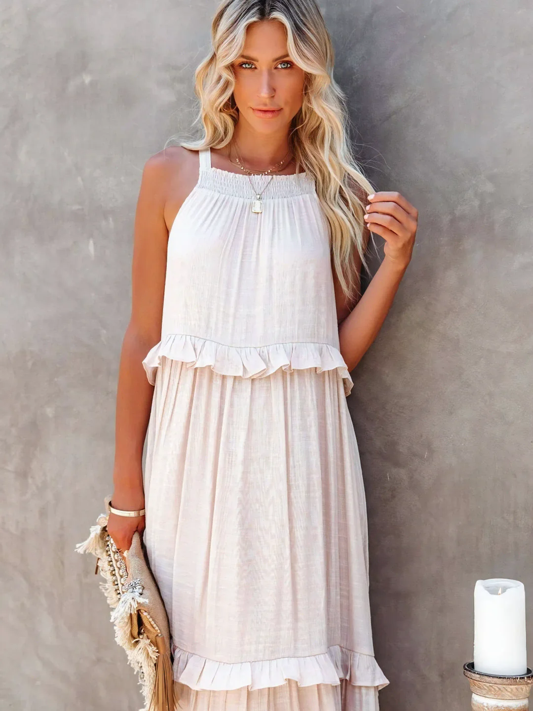 Elsie | Elegant Ruffled Dress