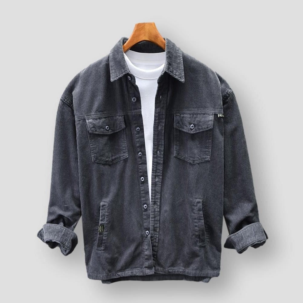 Matteo - Stylish Corduroy Shirt