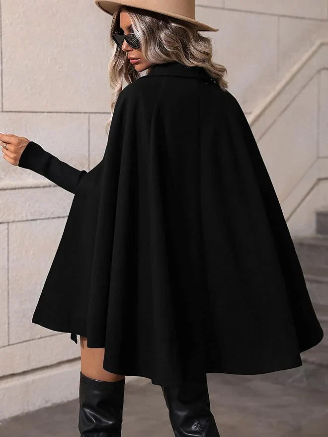 Cozy Cape Coat for Women
