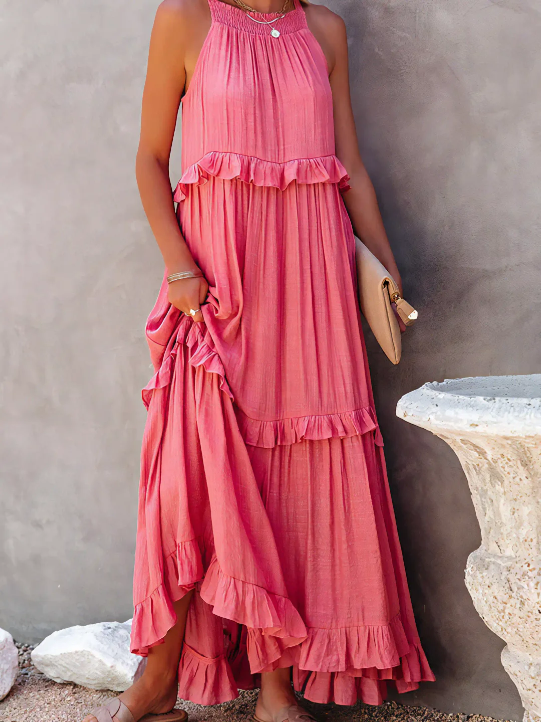 Elsie | Elegant Ruffled Dress