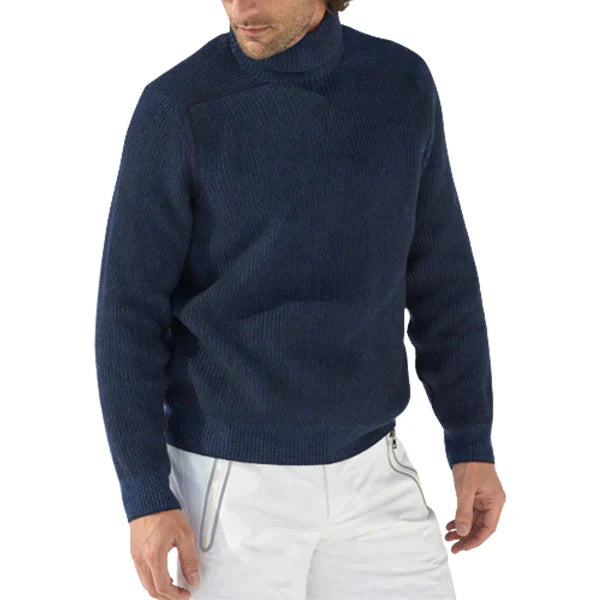 Ewald - Elegant turtleneck sweater for men