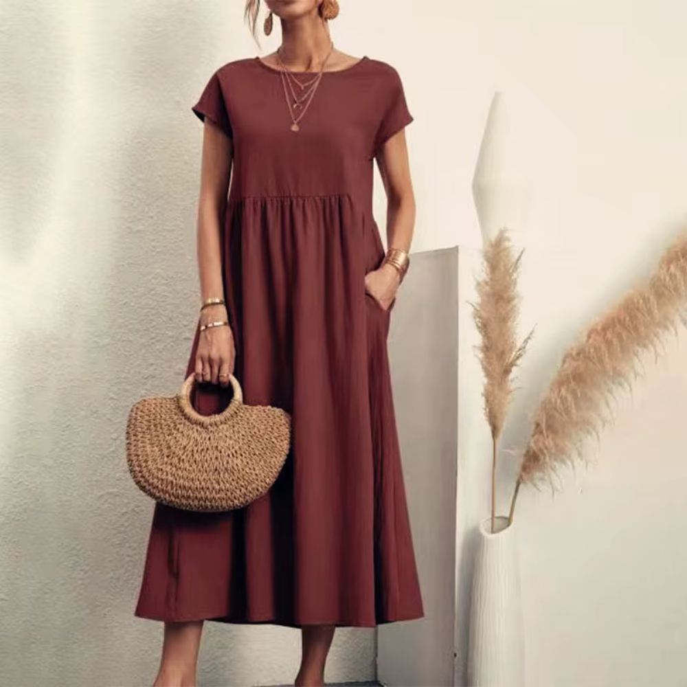 Munia - Minimalist, Feminine, and Comfortable - Casual Dress