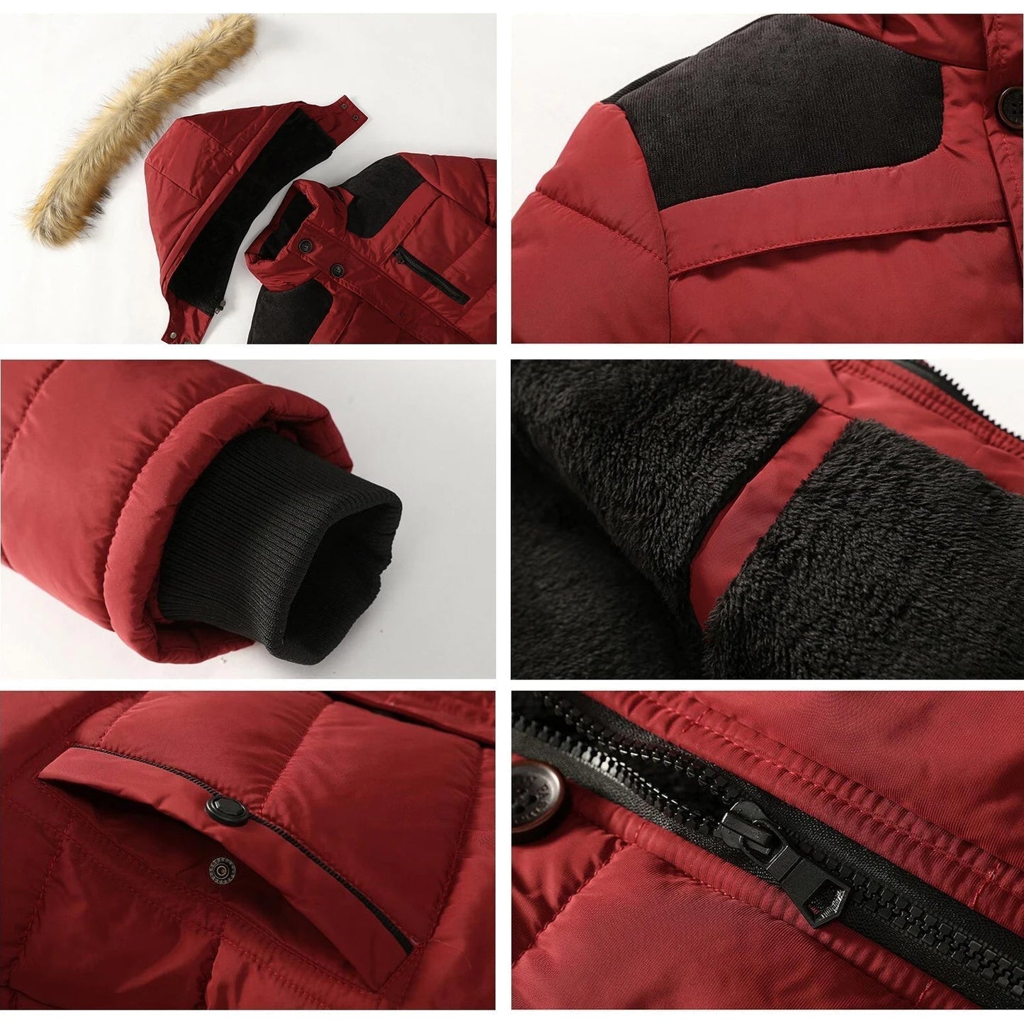 Victor - Winter Jacket with Hood