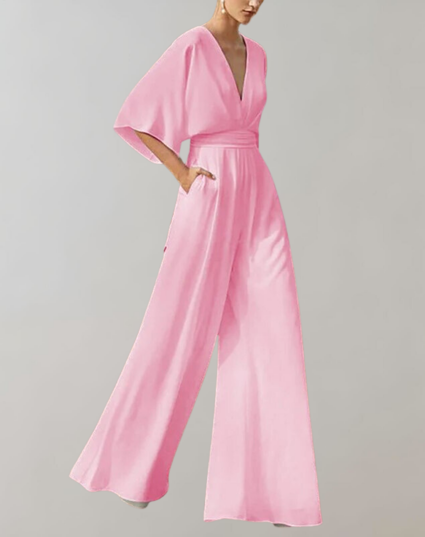 Yoko – Casual jumpsuit with wide-leg pants