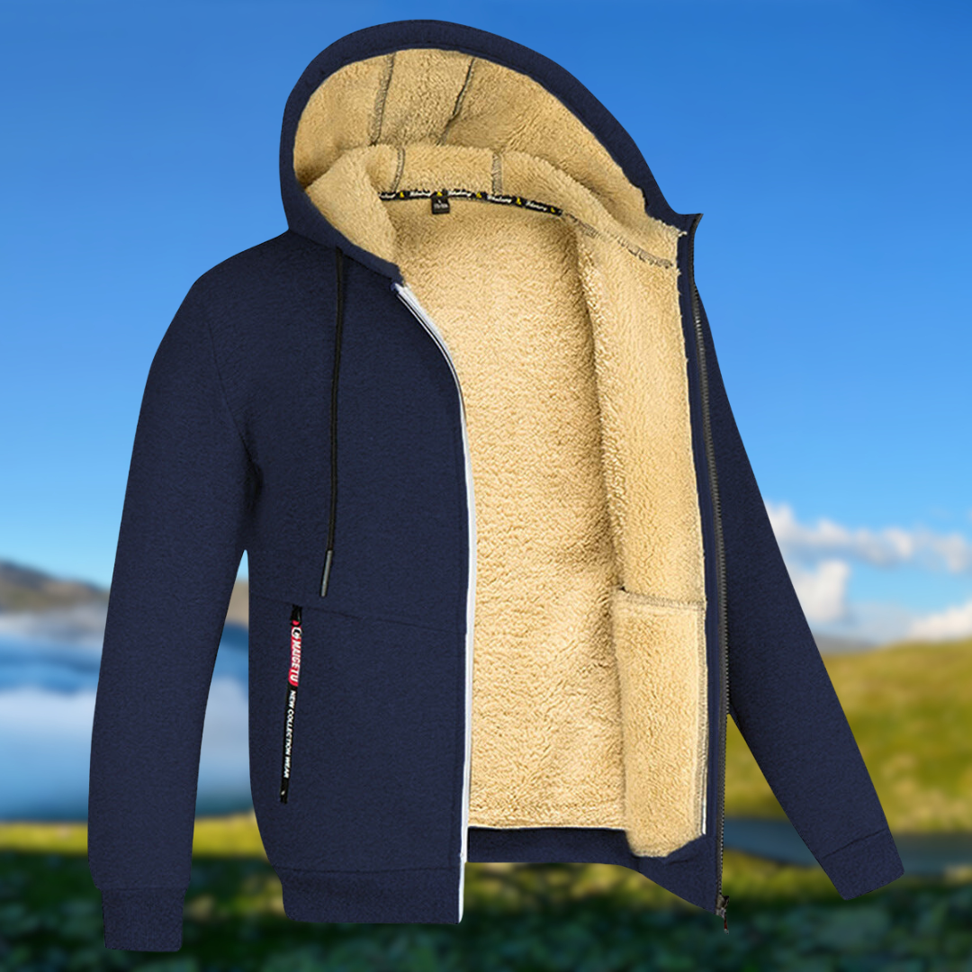 Trek -Men's hooded jacket