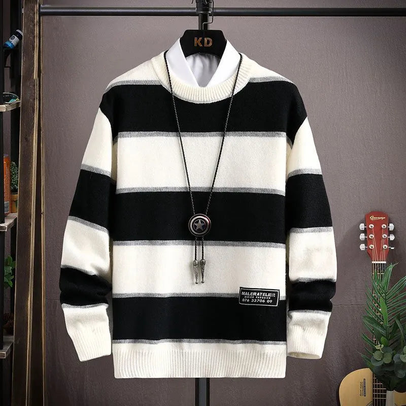 Nolan - Soft knitted sweater for men