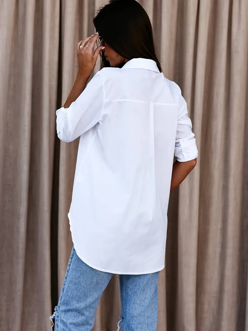 Gimhani | Women's Casual V-Neck Blouse - Comfortable & Stylish