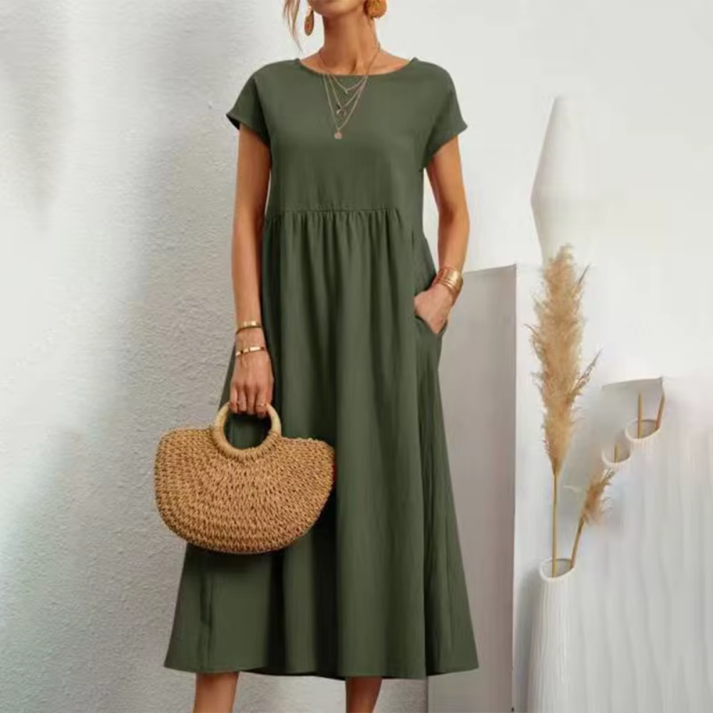 Munia - Minimalist, Feminine, and Comfortable - Casual Dress