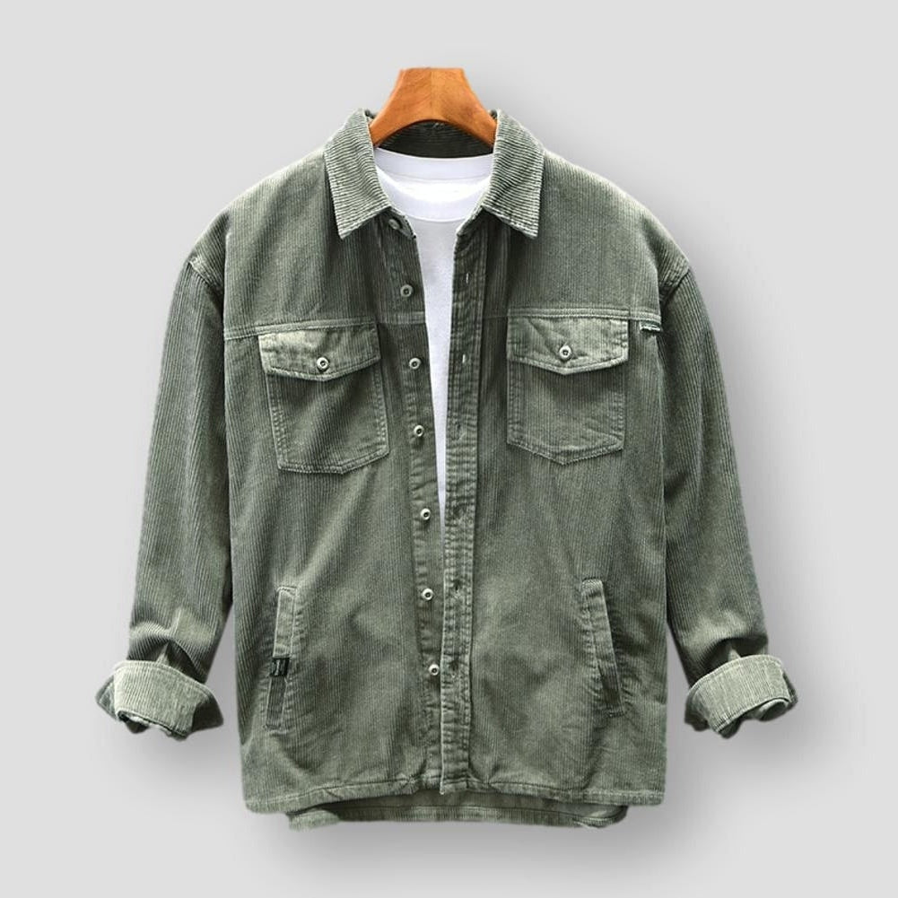 Matteo - Stylish Corduroy Shirt