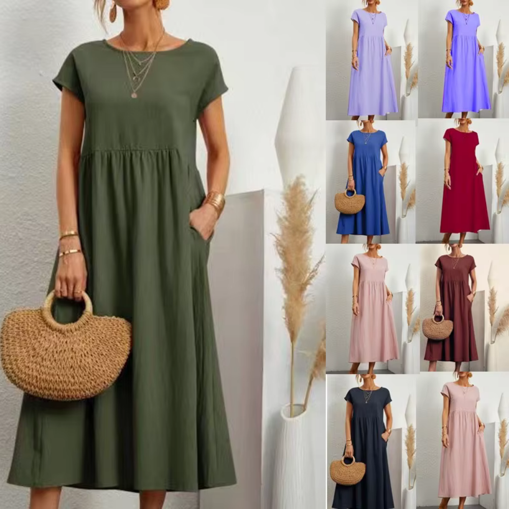 Munia - Minimalist, Feminine, and Comfortable - Casual Dress