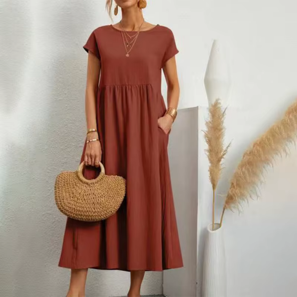 Munia - Minimalist, Feminine, and Comfortable - Casual Dress