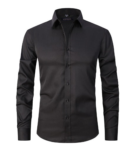 Mario - Men's wrinkle-free stretch shirt