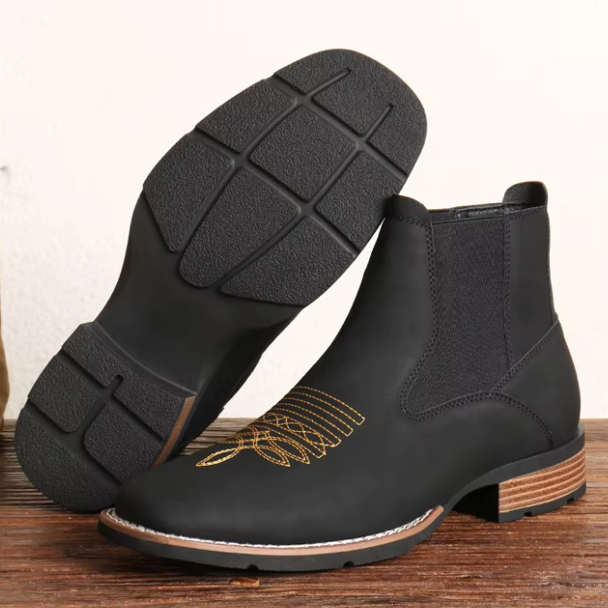 Manoel - Boots for Men in Cowboy Style with Elegant Design