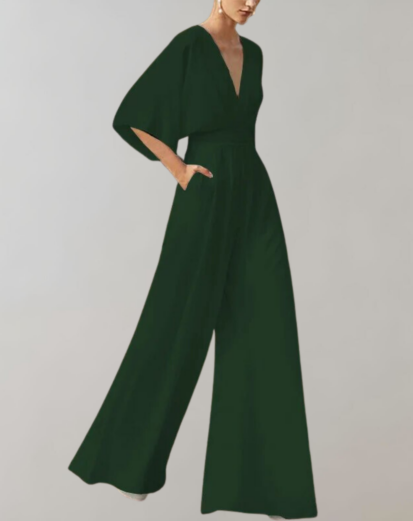Yoko – Casual jumpsuit with wide-leg pants