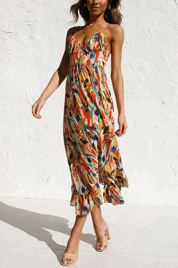 Georgina - Colorful midi dress
