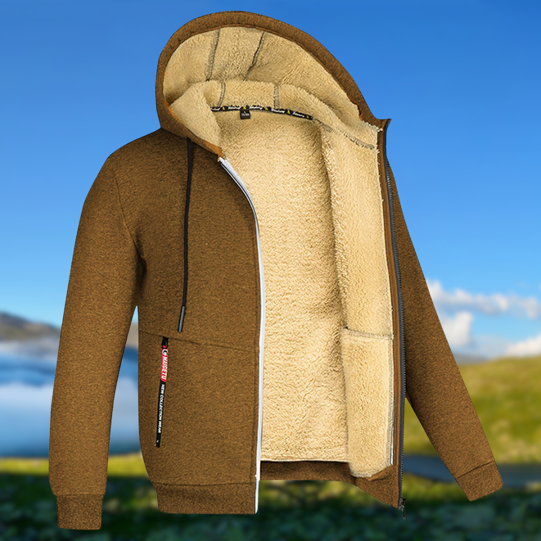 Trek -Men's hooded jacket