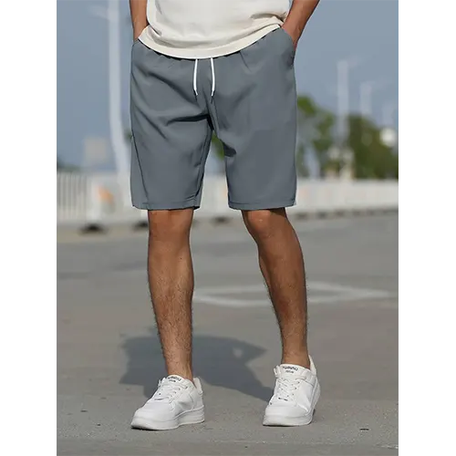 Clint – Men's High Waist Summer Shorts | Breathable