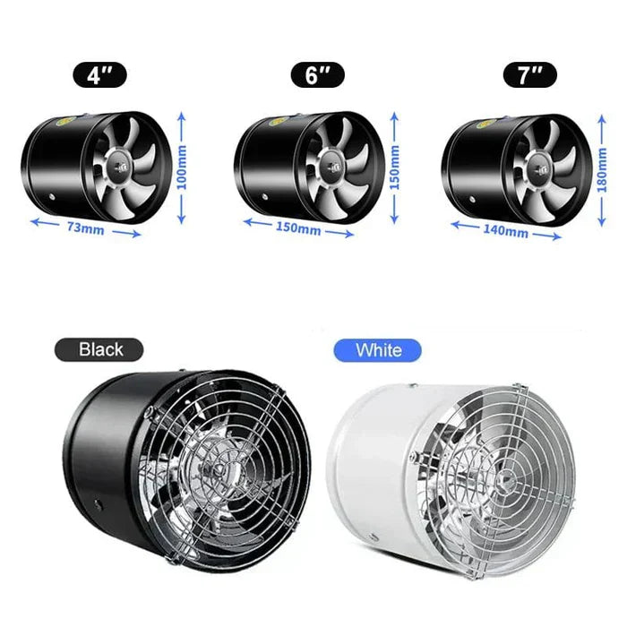 Powerful Exhaust Fan – Quiet, Efficient Ventilation for a Healthier Indoor Environment