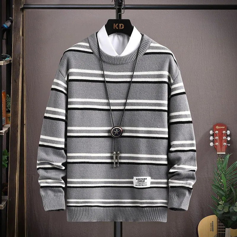 Nolan - Soft knitted sweater for men