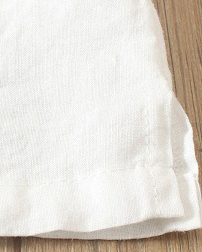 Short Sleeve Blouse with Round Neck for Spring 2025 – Nora