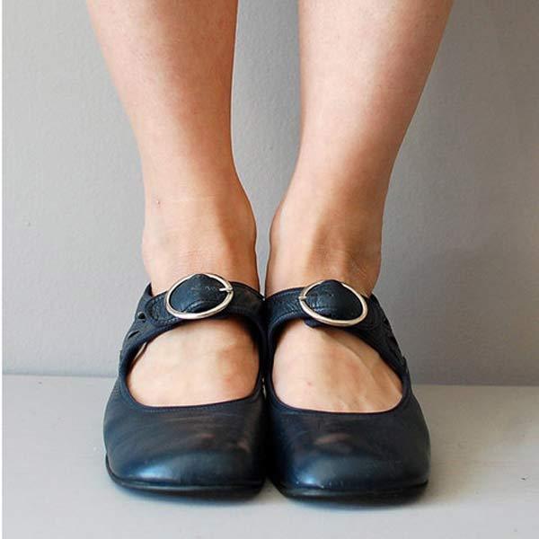 Amey - Vintage round toe shoes