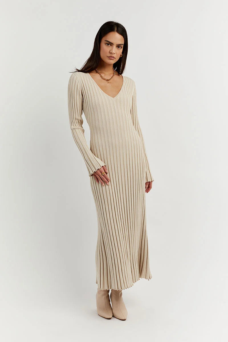 Carilyn - Long Sleeve Midi Dress