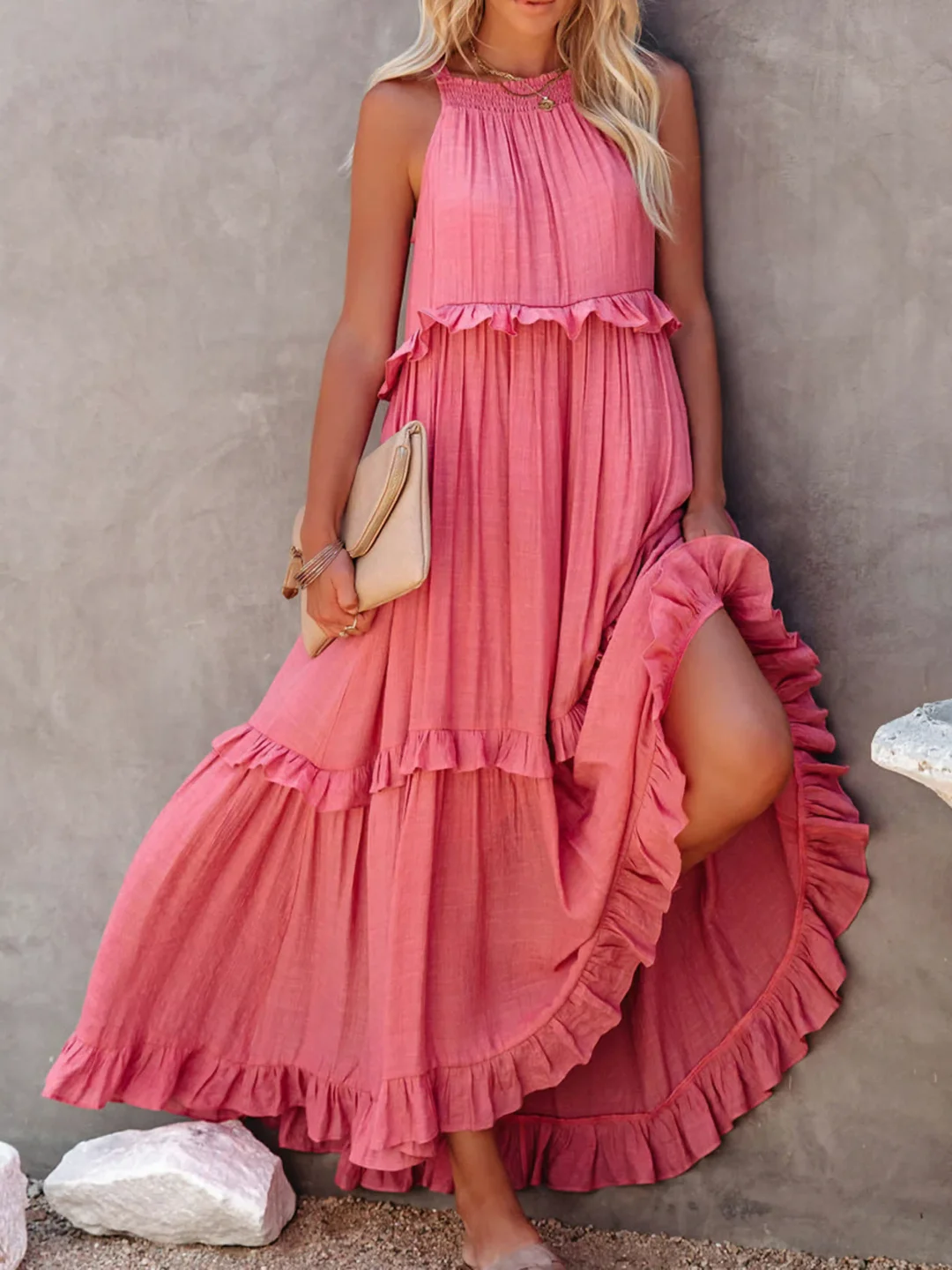 Elsie | Elegant Ruffled Dress