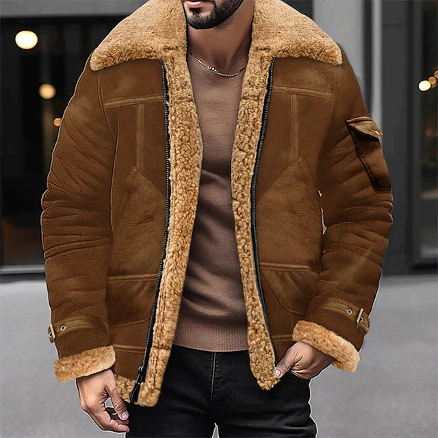 Jacket - Men's Sherpa jacket for everyday use