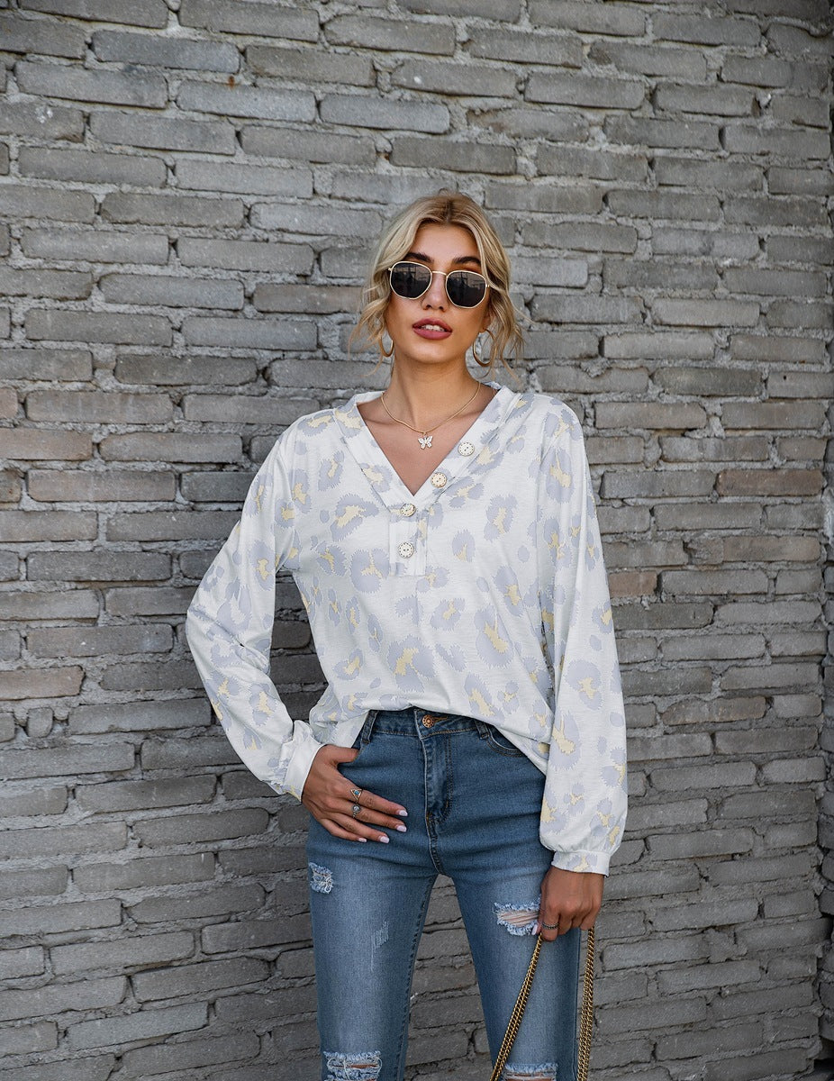 Paula | Leopard Print Blouse - Stylish Women's Top