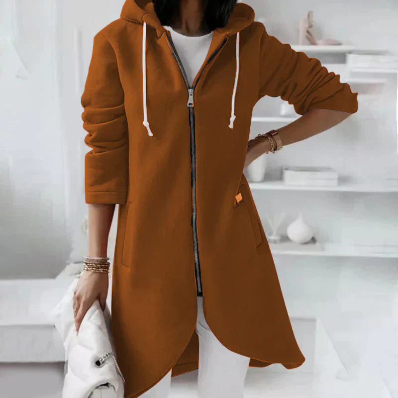 Long zip hoodie - Alba
