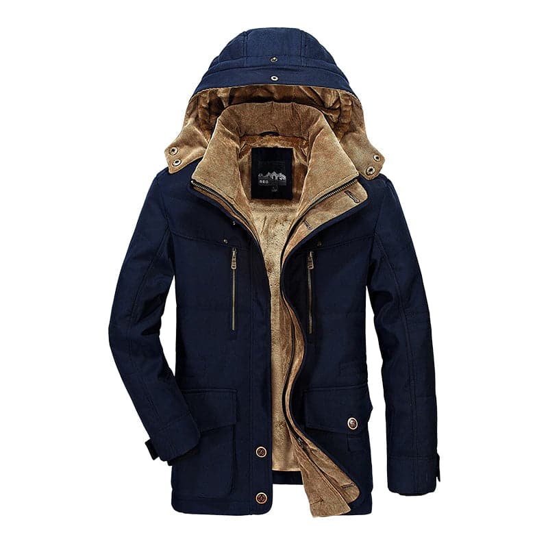 Winter Coat with Multiple Pockets - Anthony