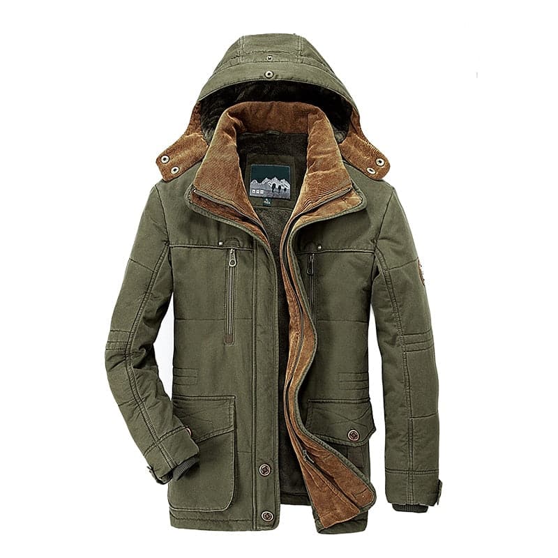 Winter Coat with Multiple Pockets - Anthony