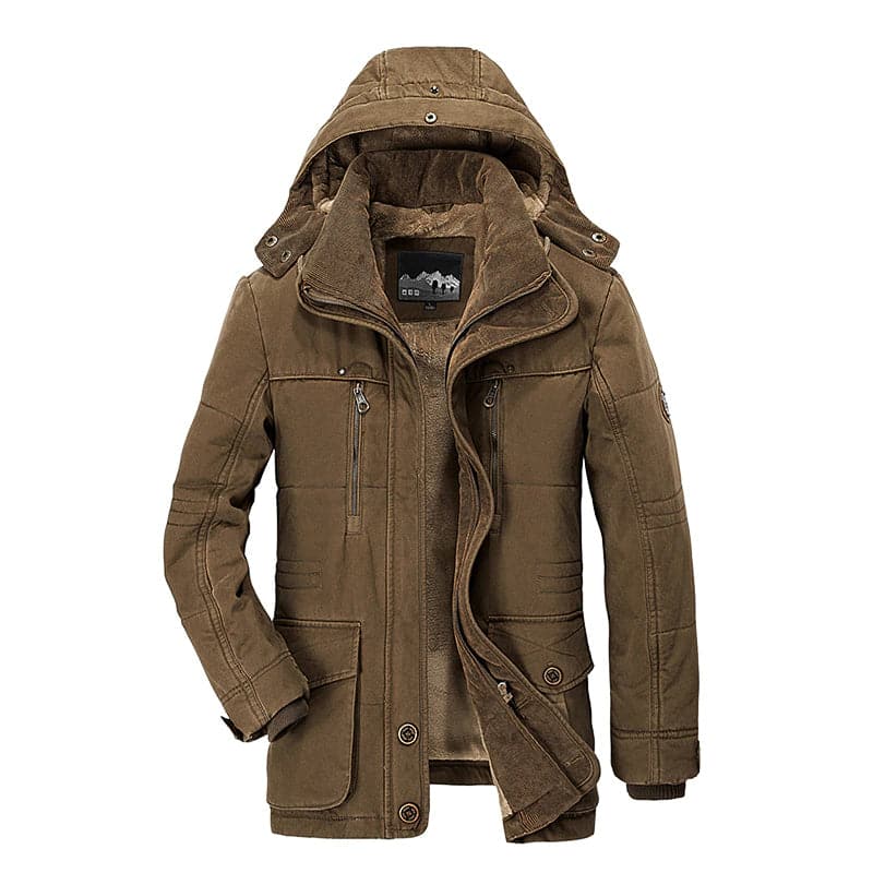 Winter Coat with Multiple Pockets - Anthony