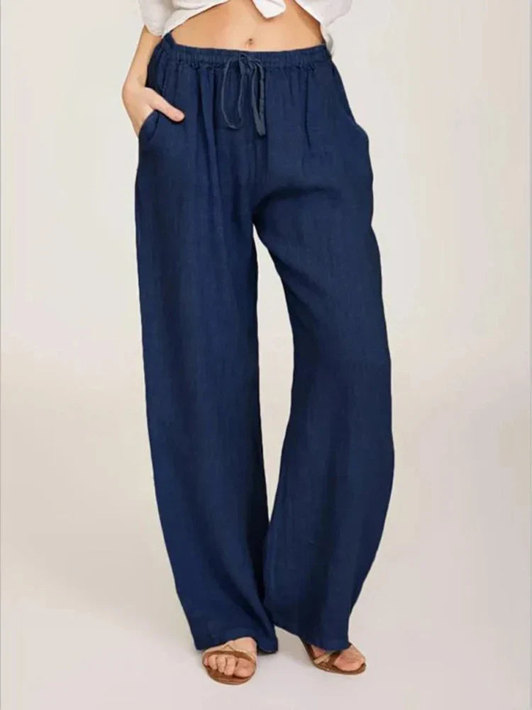 Virginia - Cotton linen trousers