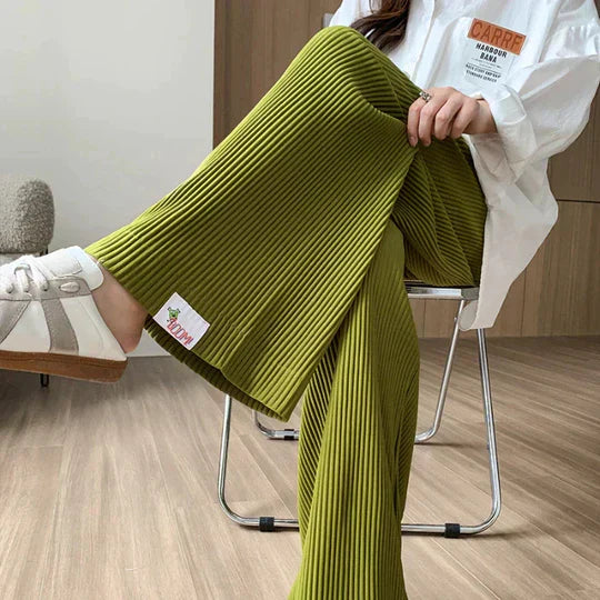 Dilara - Ribbed trousers