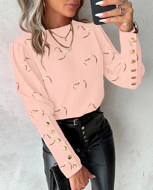 Sanja | Button Closure Blouse - Classic Women's Shirt