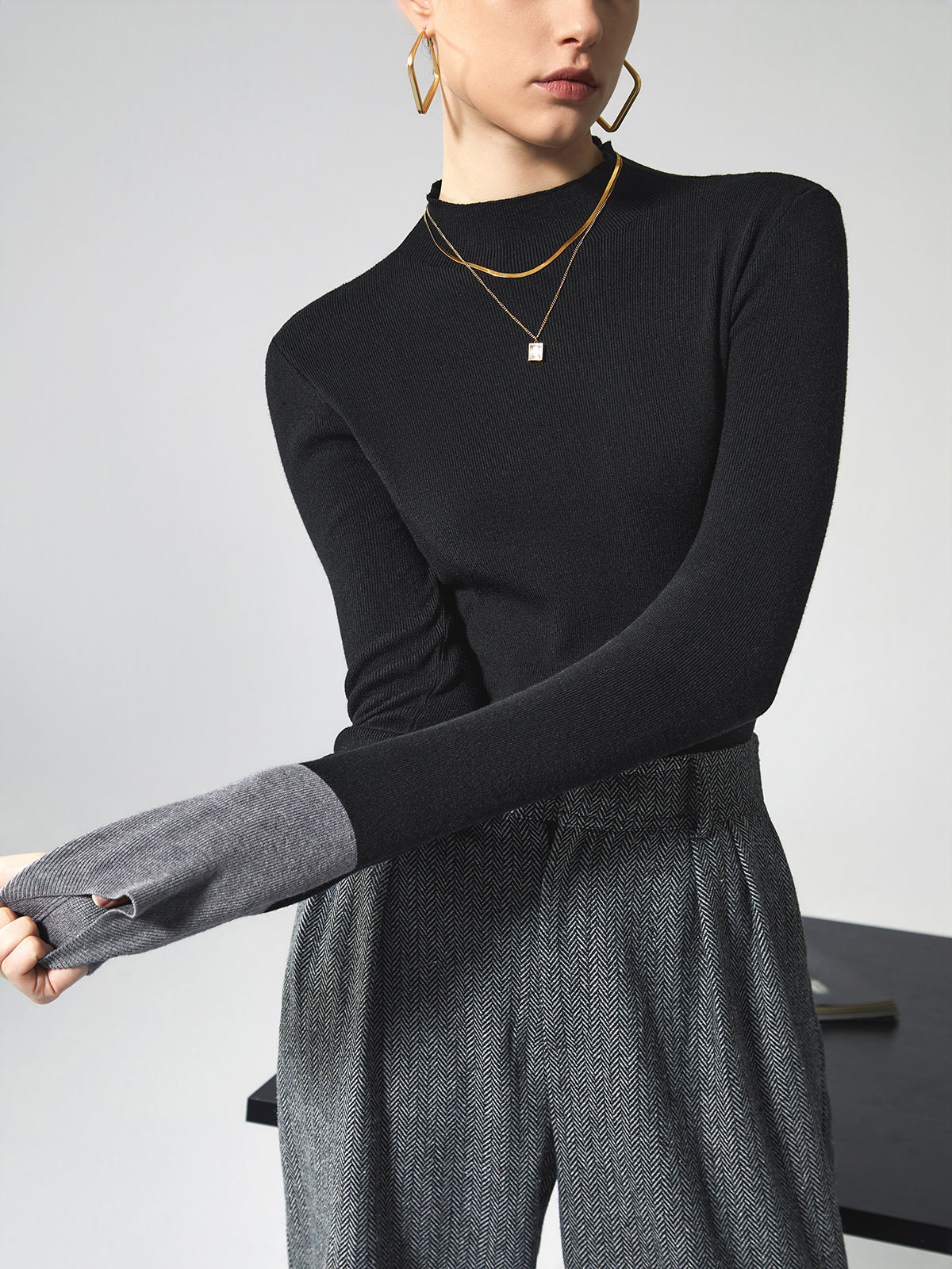 Women's Summer Contrast Top – Lana