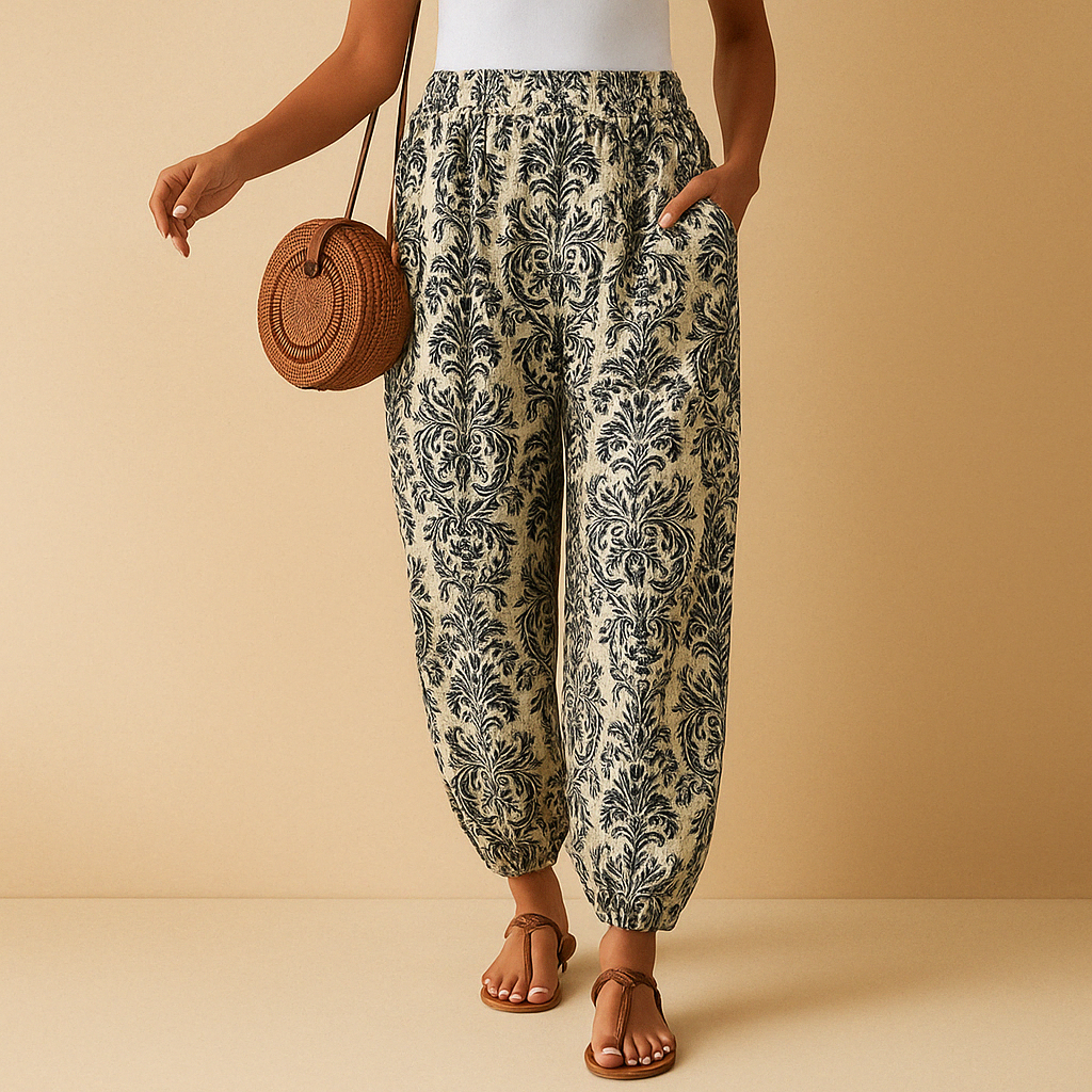 Women's Boho High-Waist Pants