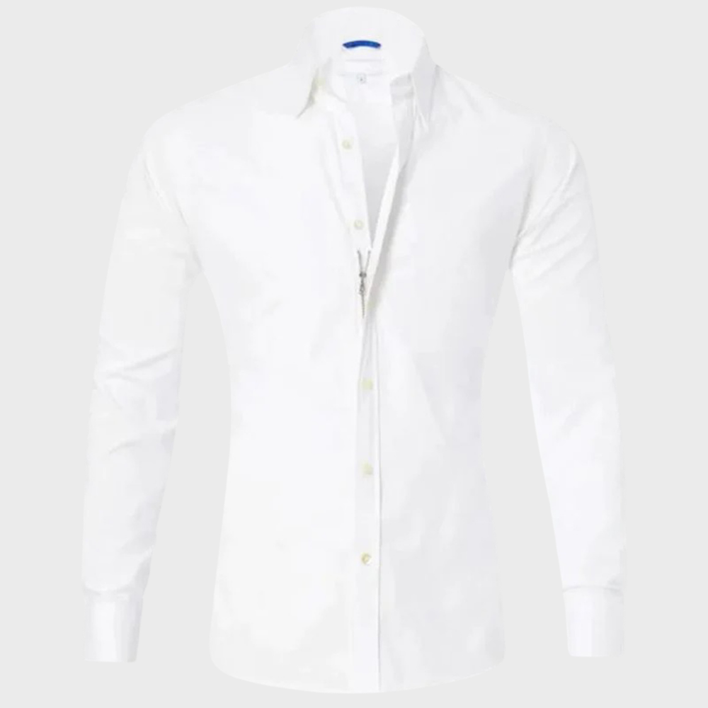 Men's wrinkle-free shirt
