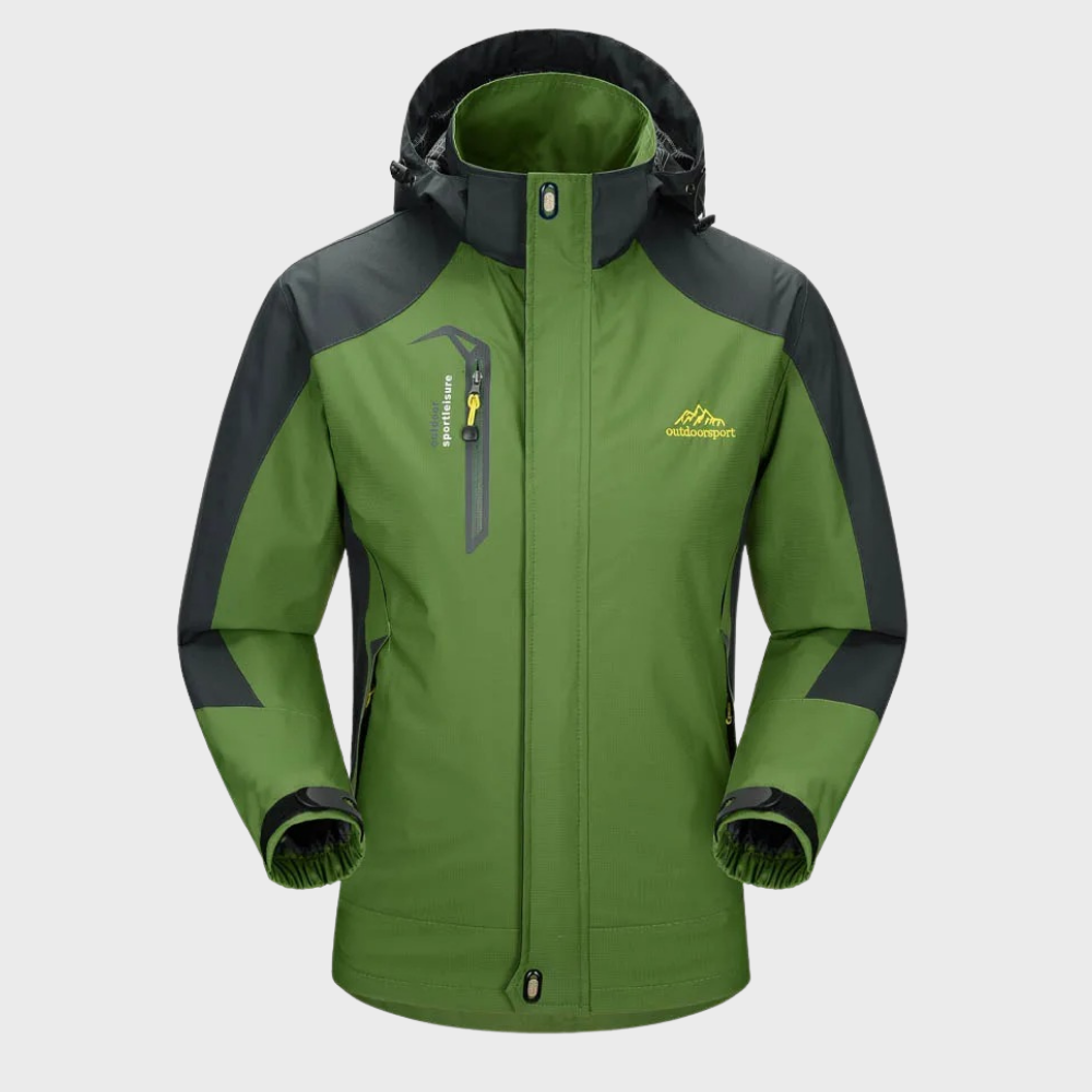 Waterproof wind jacket for men