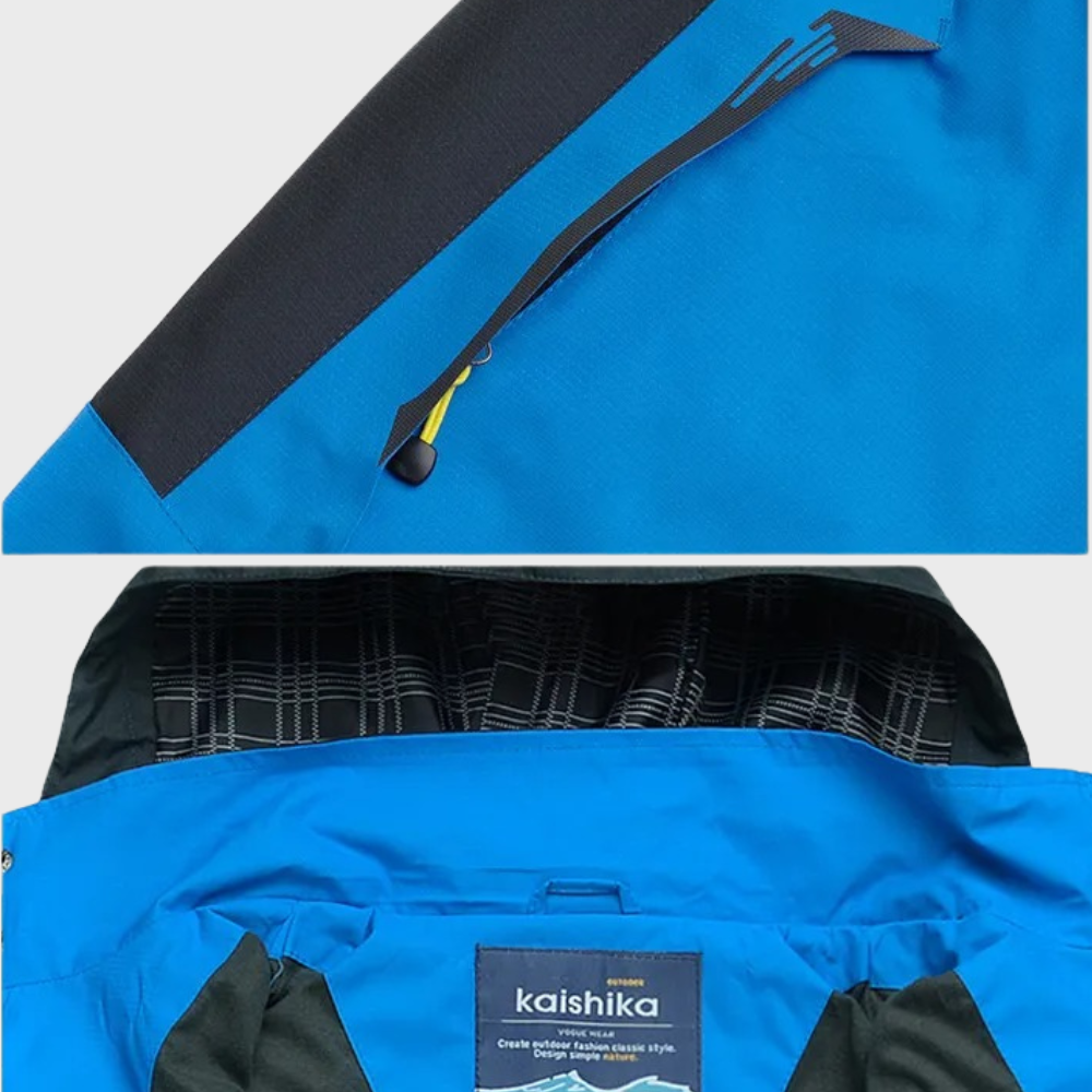 Waterproof wind jacket for men
